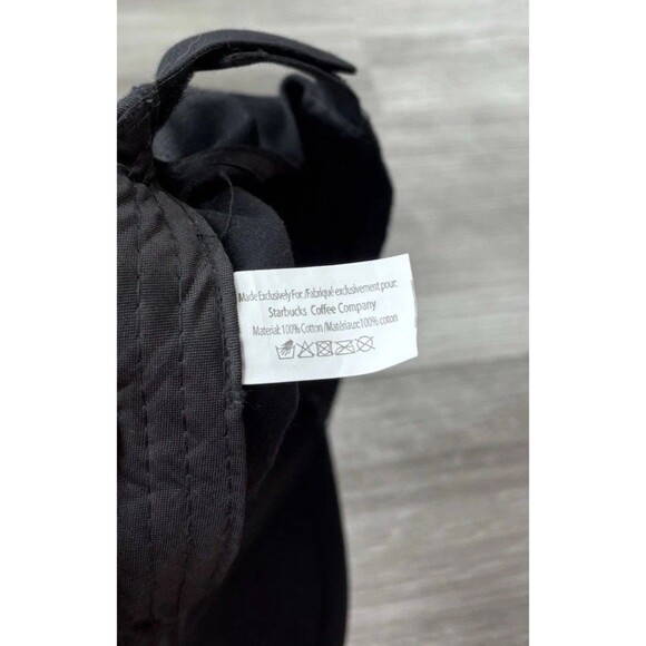 Starbucks Black Embroidered Hat Cap Adjustable - Picture 3 of 4